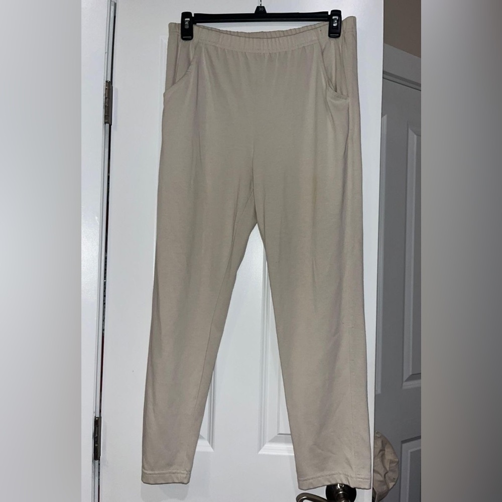 Beige Sweatpants